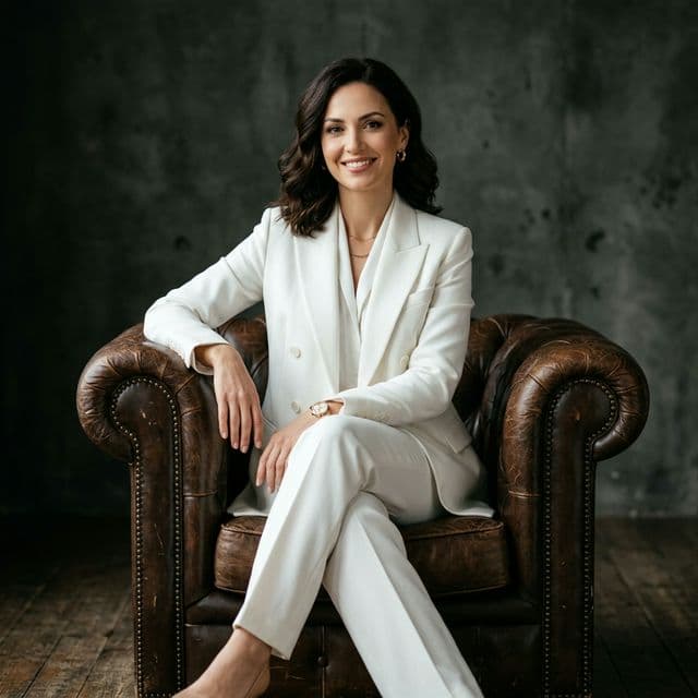 Белый костюм